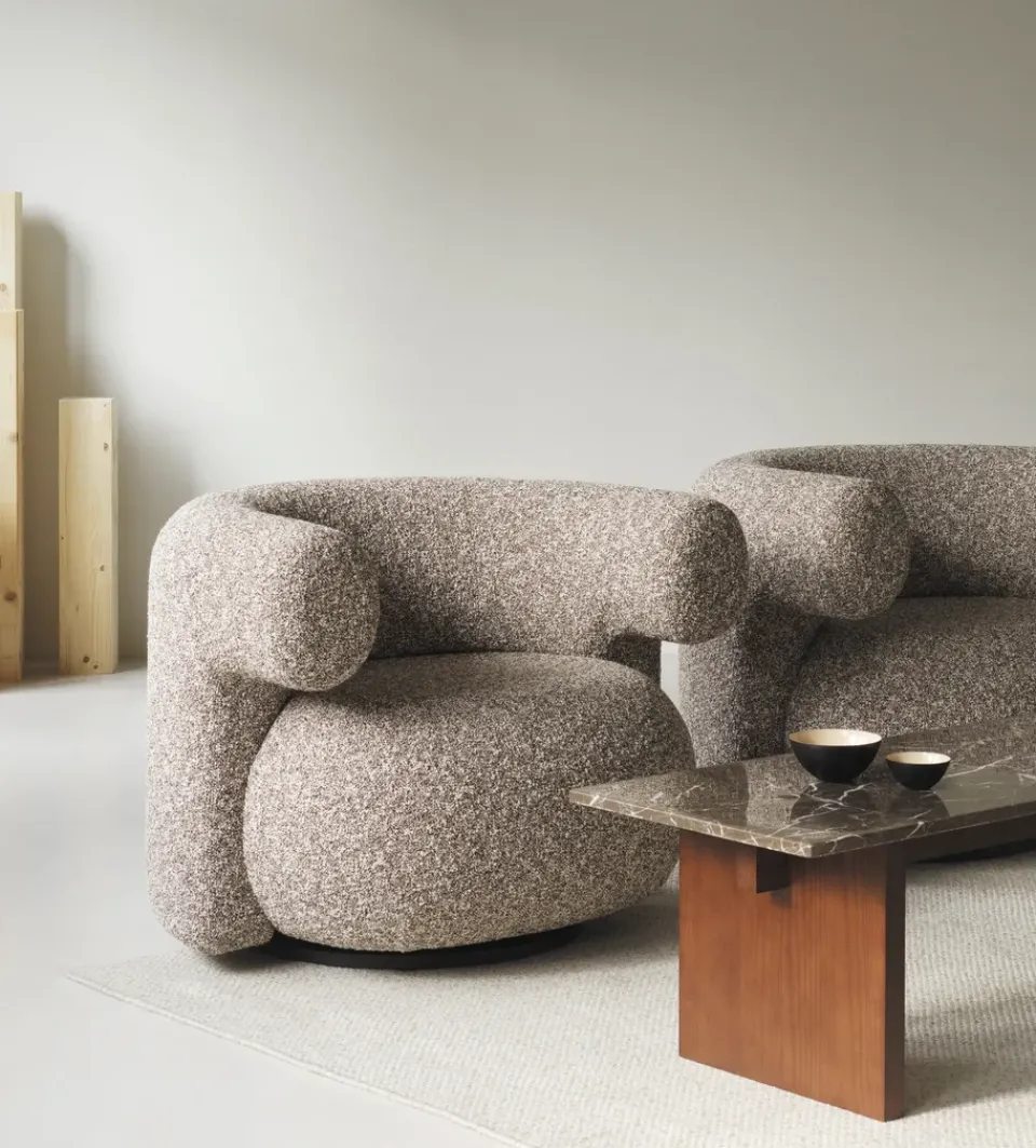 Butaca Lounge Burra w. return, Zero 0011*Normann Copenhagen Hot