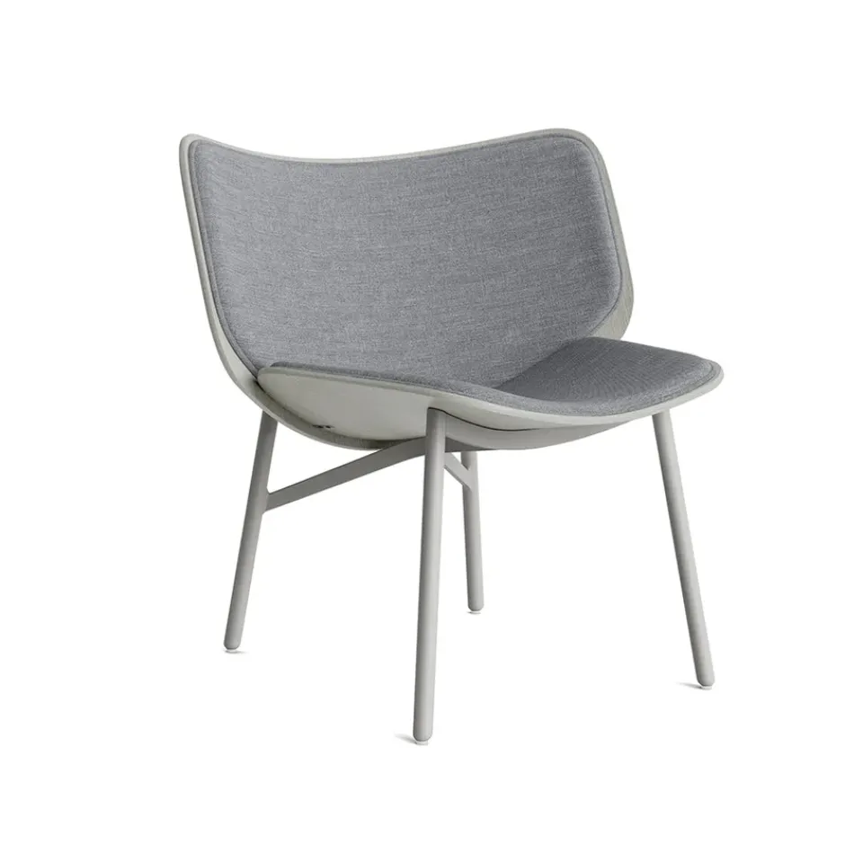 Butaca lounge Dapper, Remix 143-dusty grey-bastidor*HAY Sale