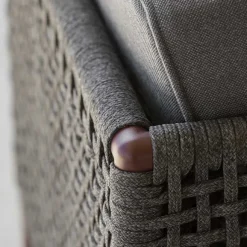 Butaca Lounge Encore, airtouch bordeaux/dark grey, incl. cojines*Cane-line Discount