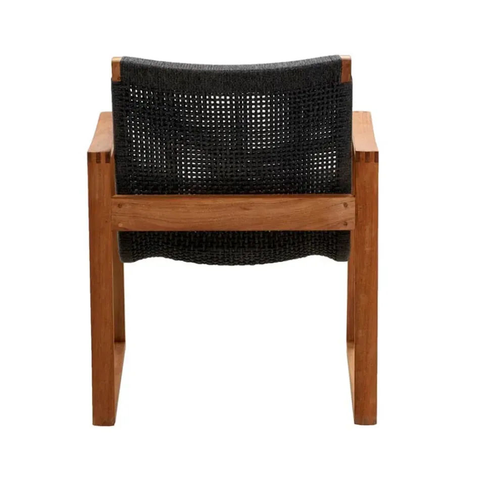 Butaca Lounge Endless, Dark grey, teakstativ*Cane-line Discount