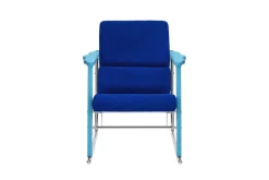 Butaca Lounge Experiment 502, Blue-ultramarine*Hem