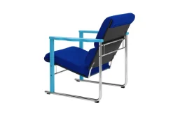 Butaca Lounge Experiment 502, Blue-ultramarine*Hem