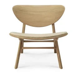 Butaca Lounge Eye, Roble, blanco roto*Ethnicraft Hot