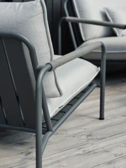 Butaca Lounge Lerberget, Anthracite-fresno*Brafab Sale