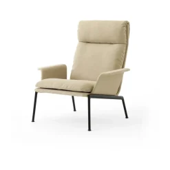 Butaca lounge Muno LN17 High back, Warm black-Clay 0007*&Tradition New