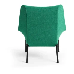 Butaca Lounge O2 Lounge Chair, Soft green-acero lacado negro*HAY Online