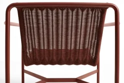 Butaca Lounge Palissade Cord Low, Iron red*HAY Discount
