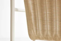 Butaca Lounge Palissade Cord Low, Cream white*HAY Outlet