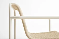 Butaca Lounge Palissade Cord Low, Cream white*HAY Outlet