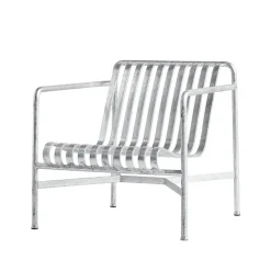 Butaca Lounge Palissade Low, hot galvanized*HAY New