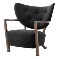 Butaca Lounge Wulff Lounge Chair ATD2, nogal aceitado-Hallingdal*&Tradition Outlet
