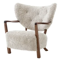 Butaca Lounge Wulff Lounge Chair ATD2, nogal aceitado-Moonlight*&Tradition
