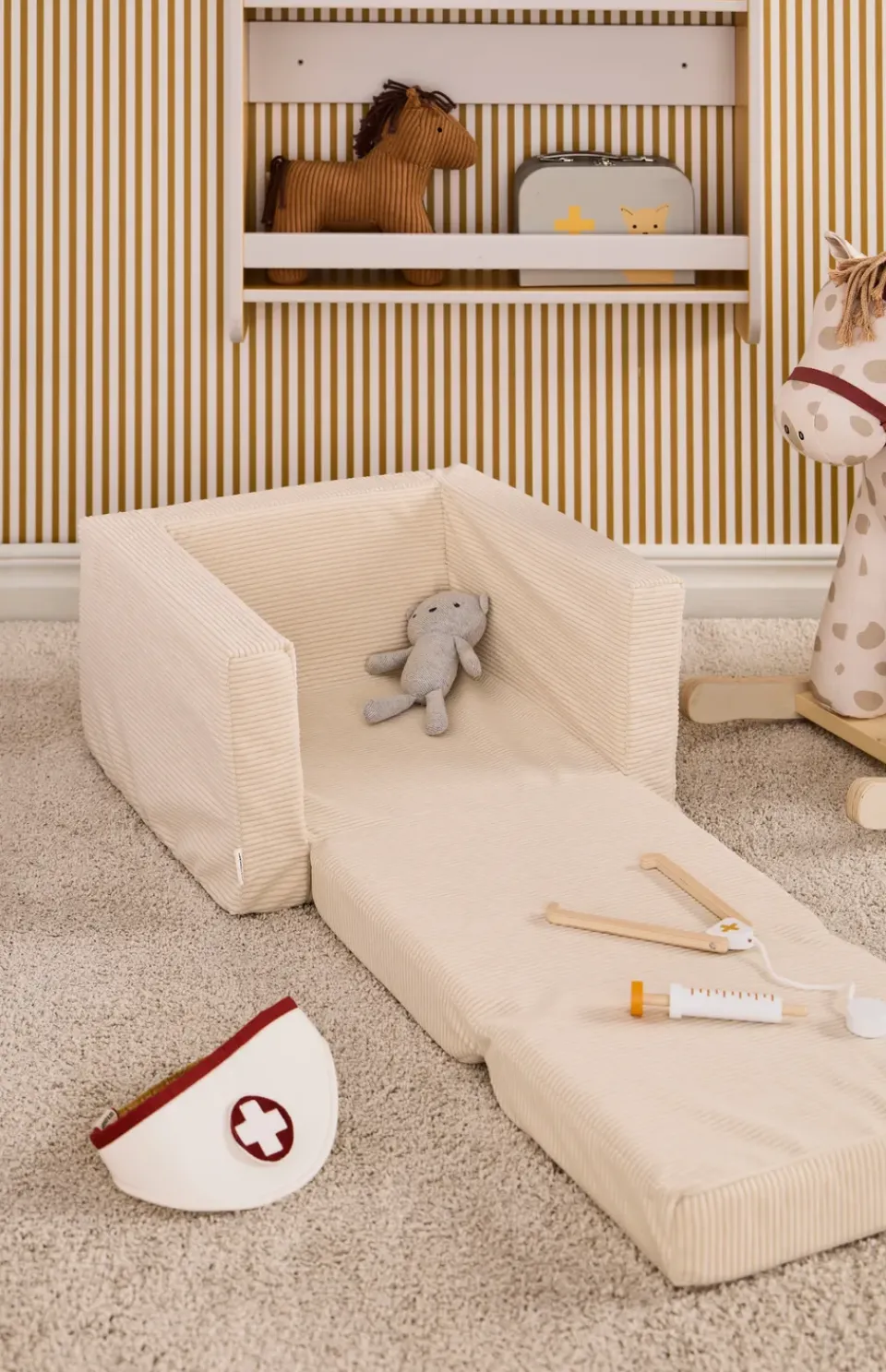 Butaca plegable Kid's Base, natural*Kid's Concept Clearance