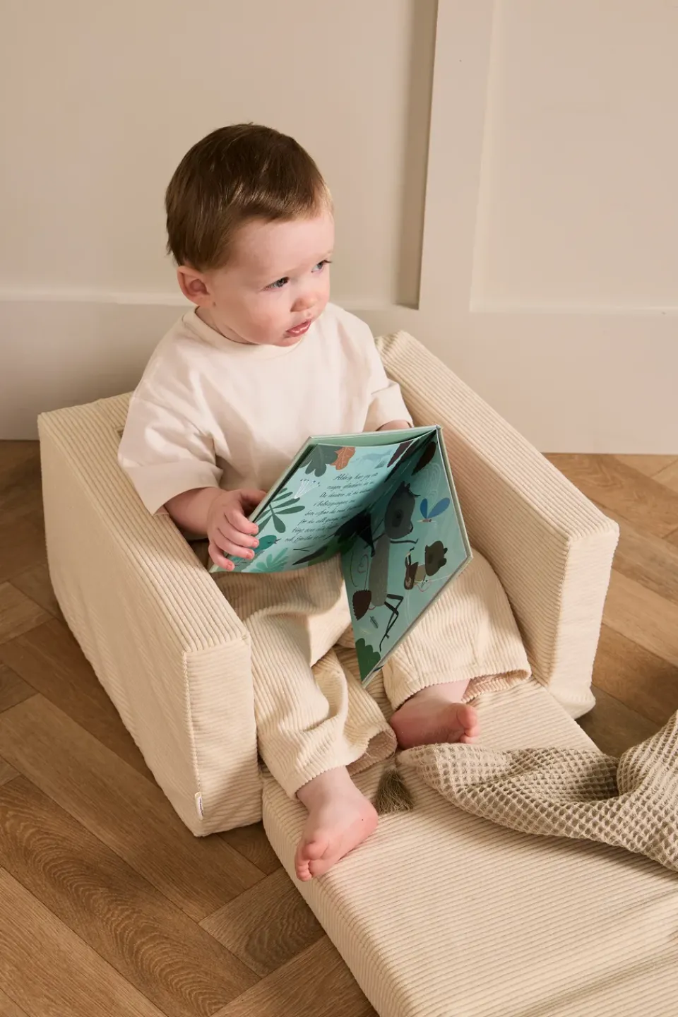 Butaca plegable Kid's Base, natural*Kid's Concept Clearance