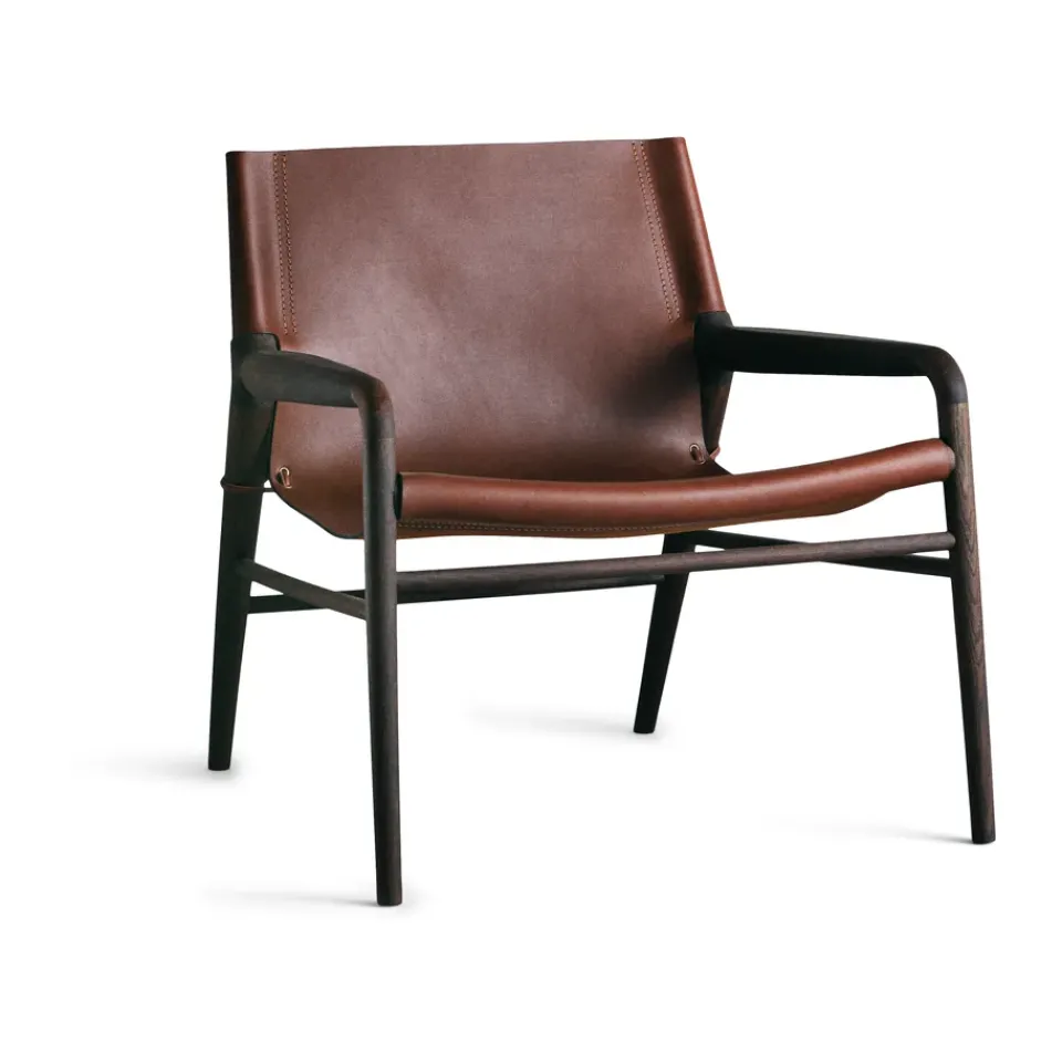 Butaca Rama Chair roble ahumado, Cognac*OX Denmarq Hot