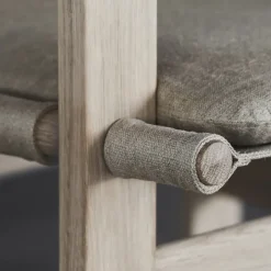 Butaca The Canvas Chair, Estructura Canvas natural aceitada clara*Fredericia Furniture Best