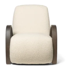 Buur lounge chair Nordic Bouclé, roto*Ferm Living Clearance