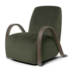 Buur lounge chair Rich Velvet, Pino*Ferm Living Clearance
