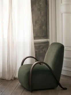 Buur lounge chair Rich Velvet, Pino*Ferm Living Clearance