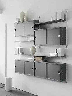 Cabinet con puertas correderas , , 78x20 cm*String Hot