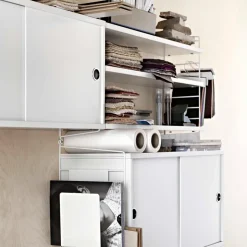 Cabinet con puertas correderas , Nogal, 78x30 cm*String Sale
