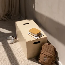 Caja de almacenamiento Cube Long, Abedul*Nofred