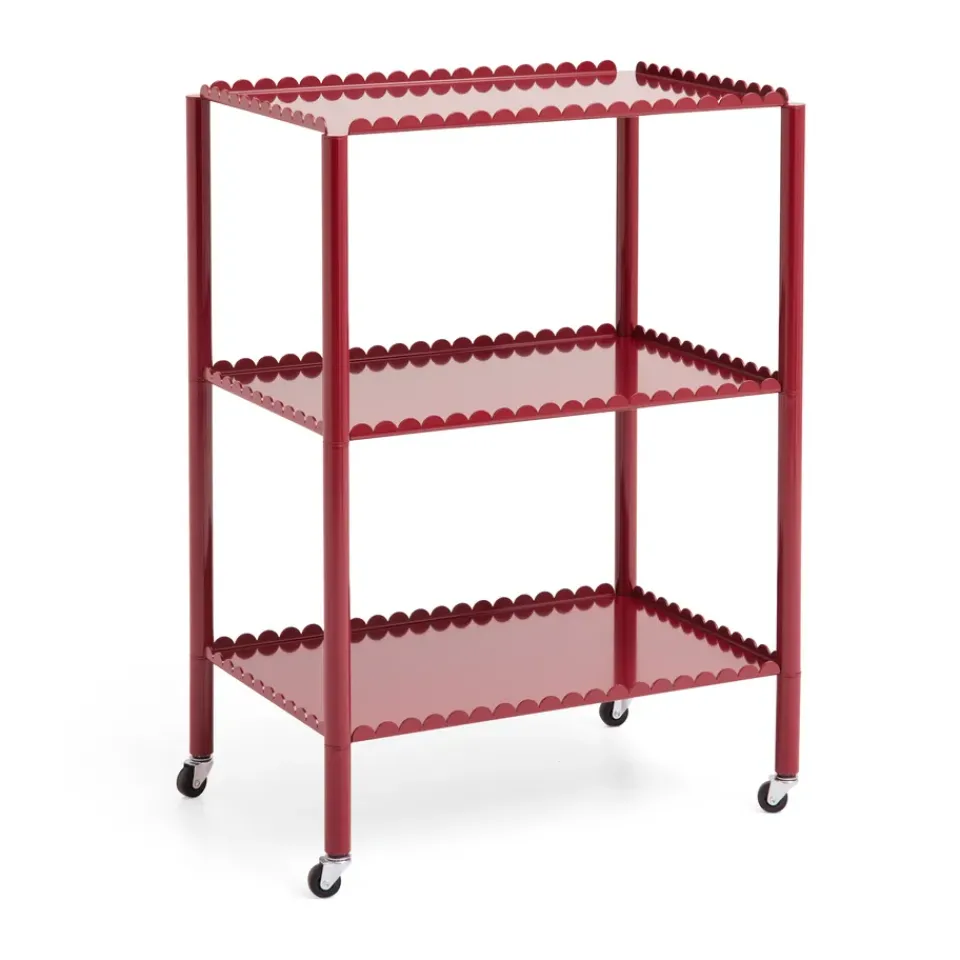 Carrito Arcs Trolley High, Auburn red*HAY Clearance