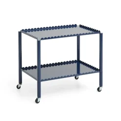 Carrito Arcs Trolley Low, Steel blue*HAY