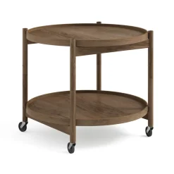 Carrito Bølling Tray Table model 60, Roble ahumado, estructura de roble aceitado humo*Brdr. Krüger Online