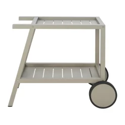 Carrito de servicio Samvaro 86x49x69 cm, Caqui*Brafab Online