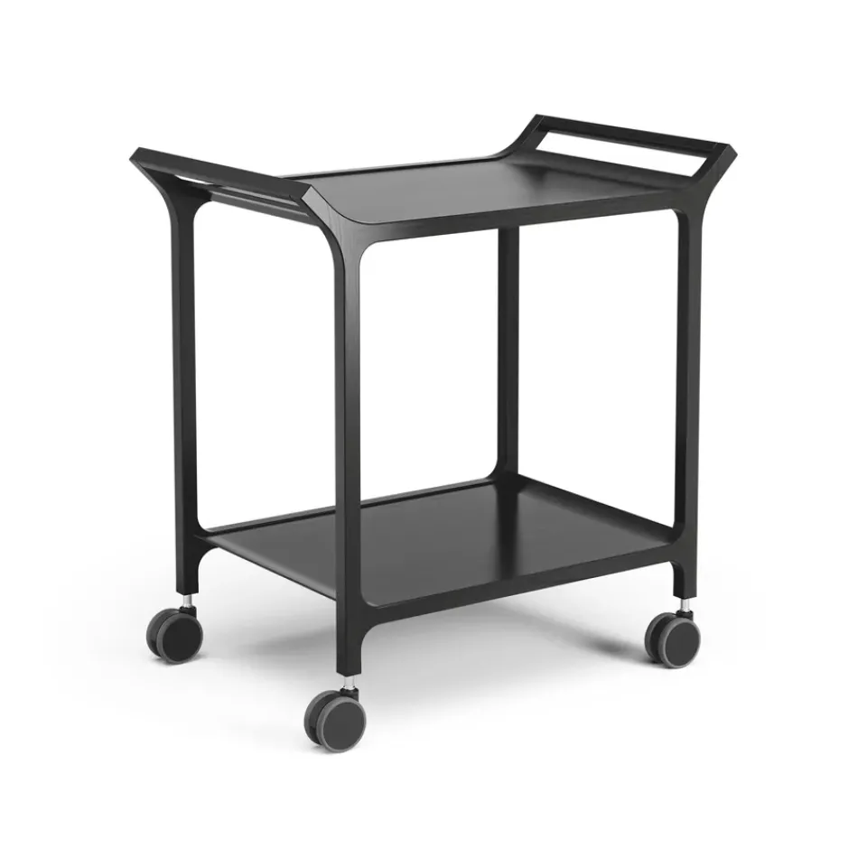 Carrito para servir Teatime, fresno lacado*Swedese Outlet
