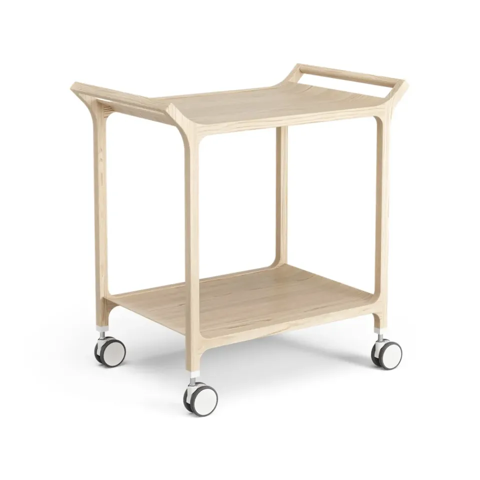 Carrito para servir Teatime, fresno lacado*Swedese New