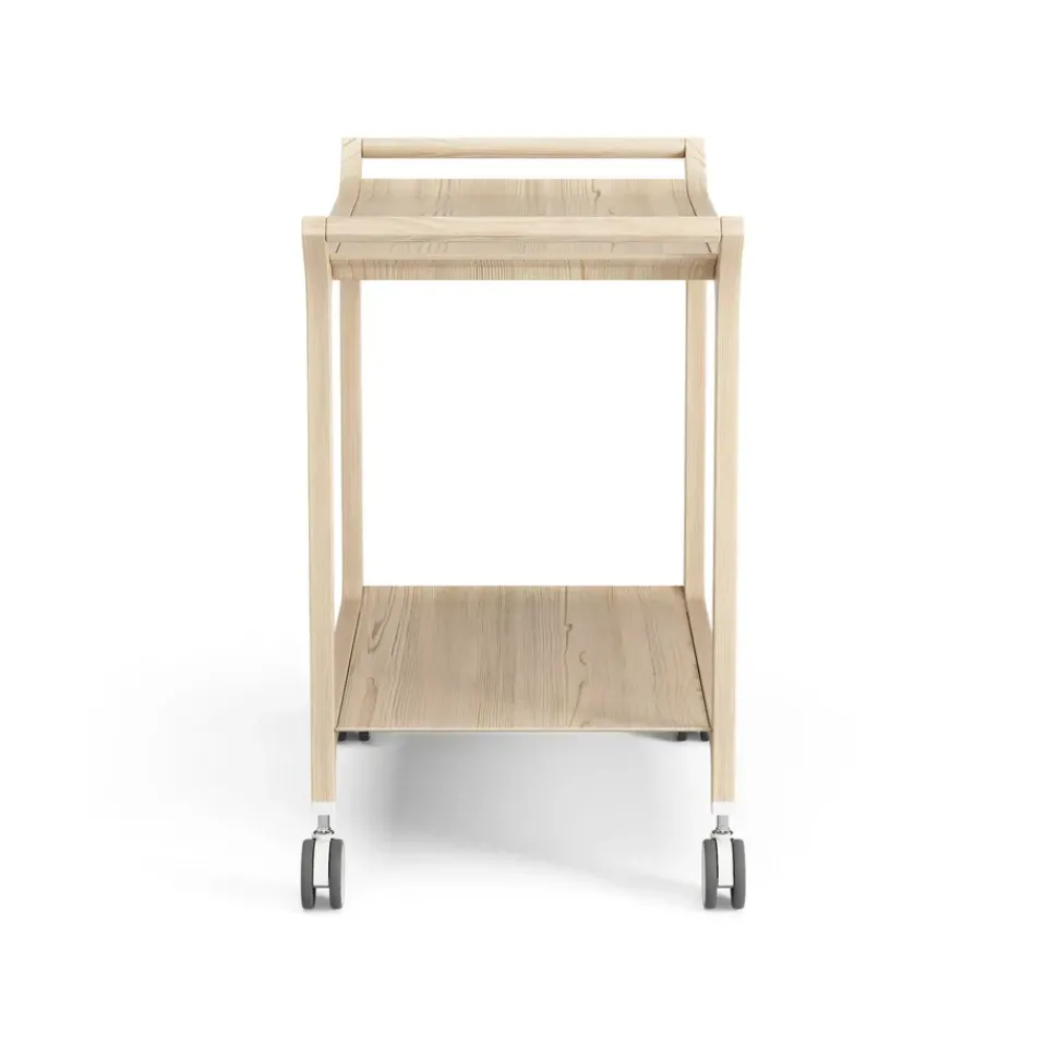 Carrito para servir Teatime, fresno lacado*Swedese New