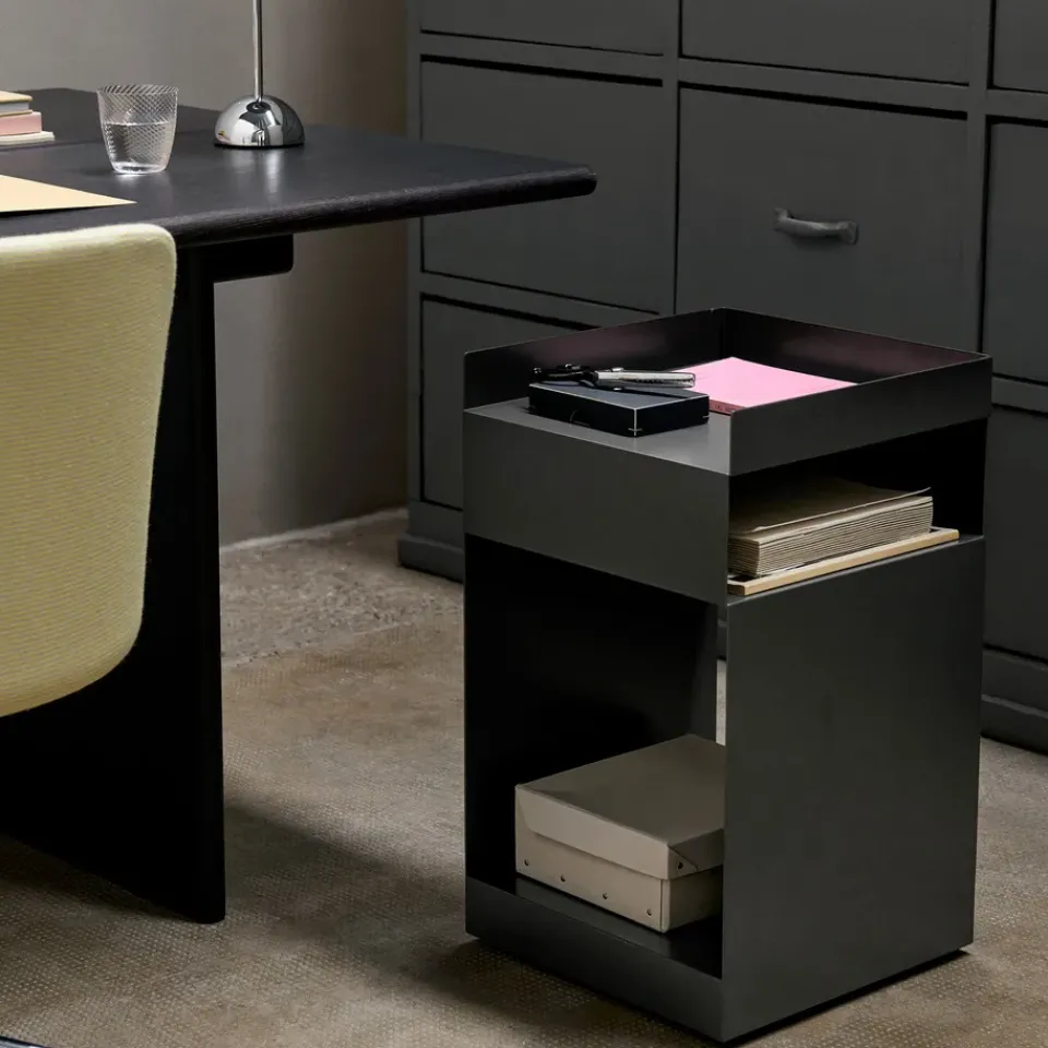 Carro de servicio Rotate SC73, Stone grey*&Tradition Hot