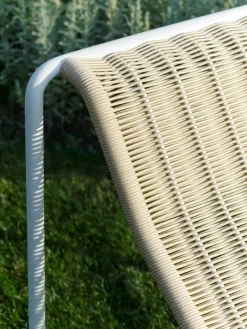 Chaise longue Palissade Cord, Cream white*HAY Best