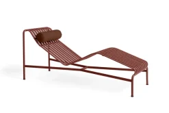 Chaise longue Palissade, Iron red*HAY