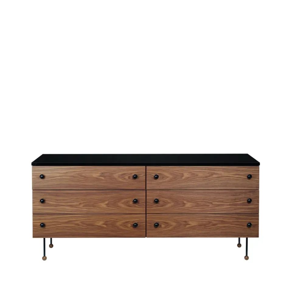 Cómoda 62 Dresser, American walnut, 6 cajones*GUBI Sale