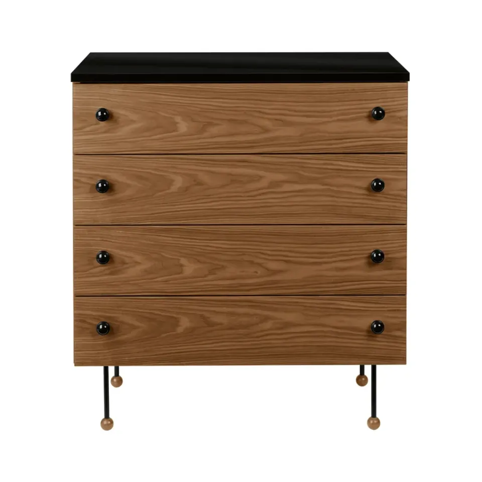 Cómoda 62 Dresser, American walnut, 4 cajones*GUBI Best