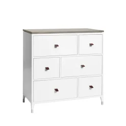 Cómoda Abisko, , encimera de hormigón, 6 cajones*Mavis