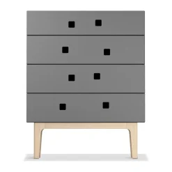 Cómoda Peep B3, Slate grey, roble pigmentado blanco*Zweed Best