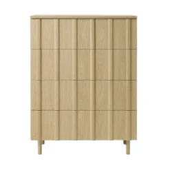 Cómoda Rib dresser 4 cajones, Oak*Normann Copenhagen Best