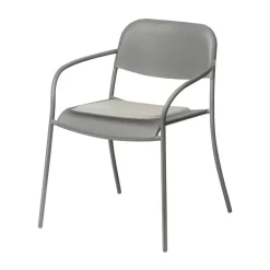 Cojín de asiento para silla YUA y silla con reposabrazos YUA, Melange grey*Blomus Clearance