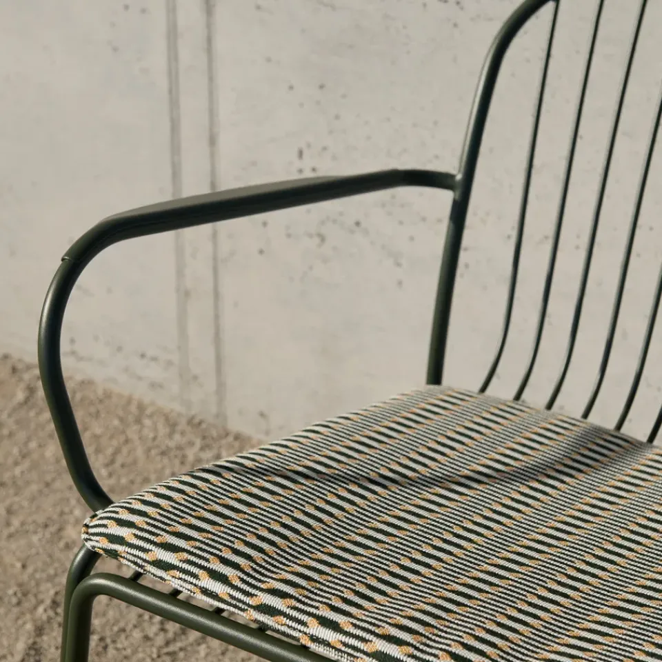Cojín de asiento Thorvald Chair SC94/SC95, Sunbrella Marquetry Bora*&Tradition Clearance