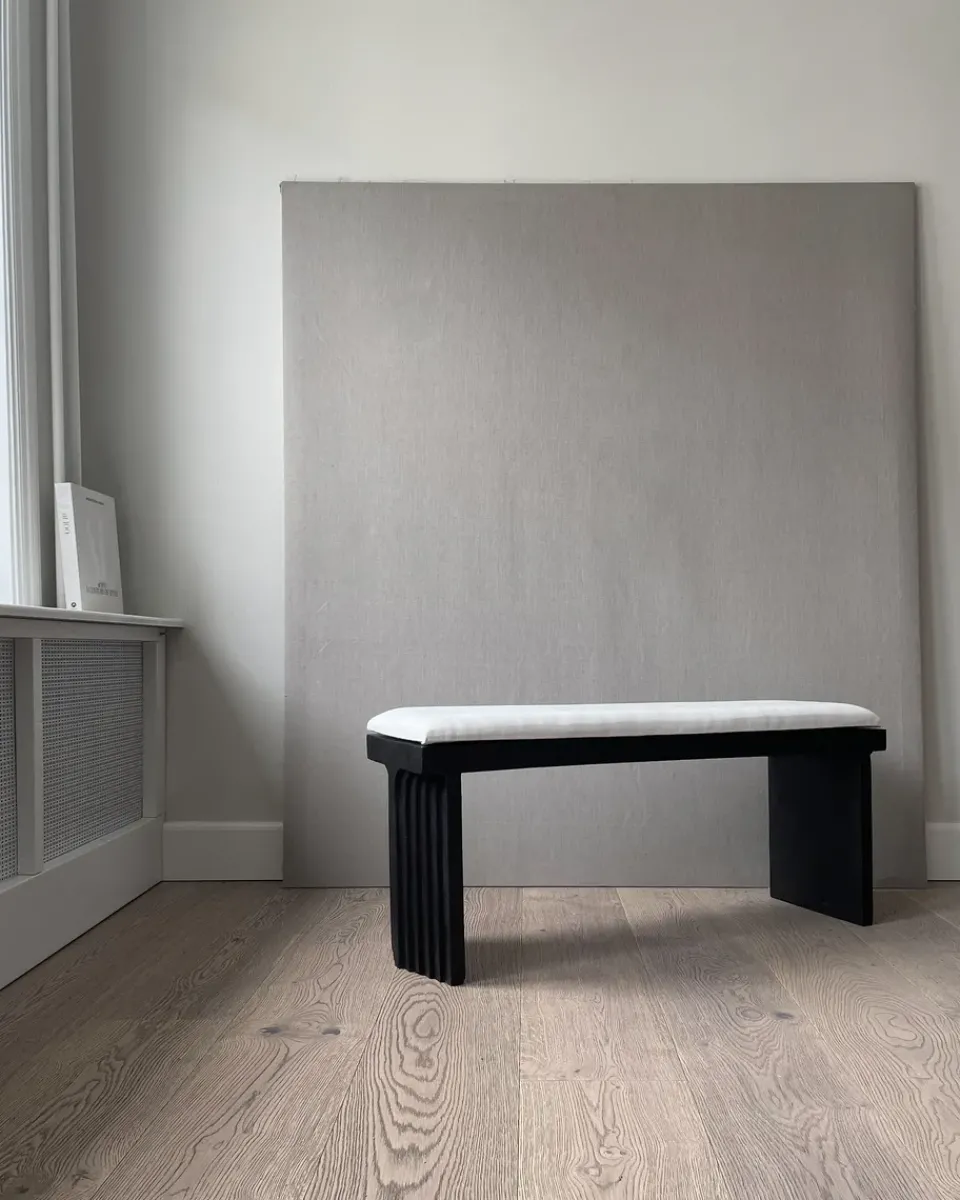 Cojín de lino para banco Arc 35x120 cm, Linen*101 Copenhagen Hot