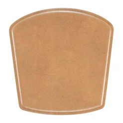 Cojín de silla bar/silla junior ZigZag, Cuero bonded camel*Hans K Best