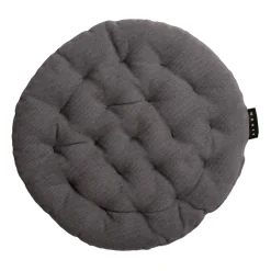Cojín de silla Pepper Ø37 cm, granito*Linum New