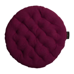 Cojín de silla Pepper Ø37 cm, burdeos*Linum Sale