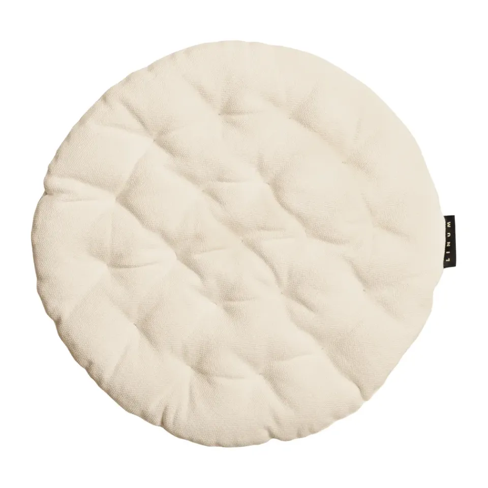Cojín de silla Pepper Ø37 cm, cremoso*Linum Outlet