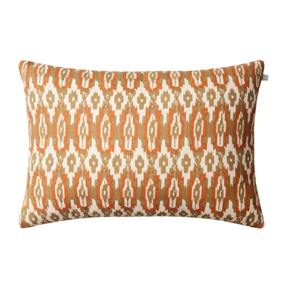 Cojín Ikat Delhi Outdoor 40x60 cm, Beige-aprikosorange*Chhatwal & Jonsson Hot