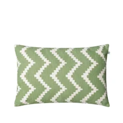Cojín Ikat Sema, Sage/off white, 40 cm*Chhatwal & Jonsson Hot